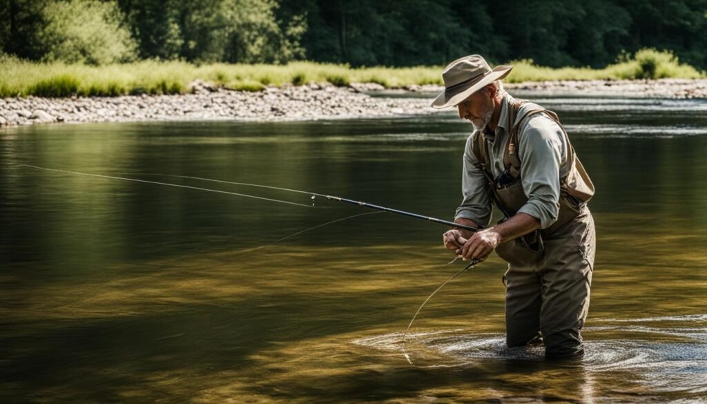 mending your fly line