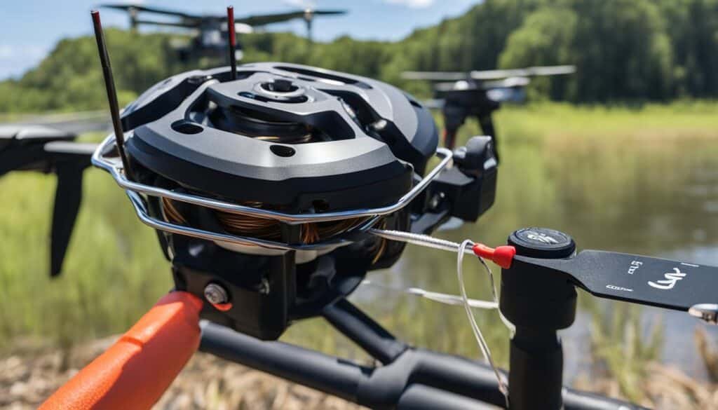 drone fishing equipment