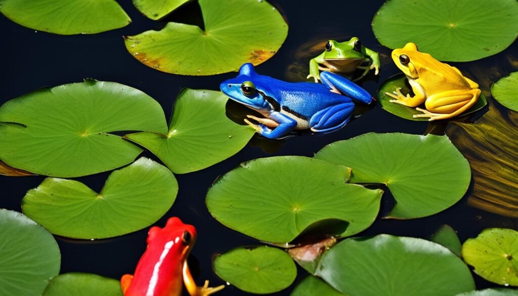 frog bait colors