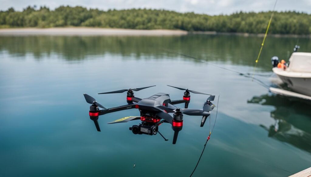 drone fishing tackle